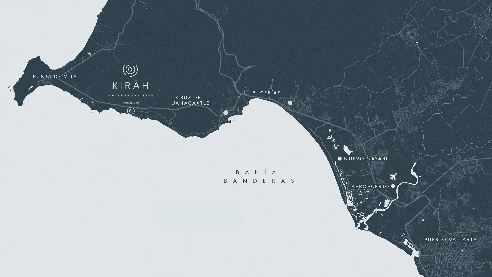 Mapa KIRÁH Punta de Mita